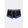 boxer in cotone superior con logo uomo nero taglia 5