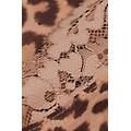 babydoll in raso di viscosa pretty savage donna stampa taglia s
