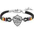bracciale uomo gioielli a. s. roma b-rb003ucn