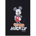t-shirt regular fit con stampa mickey mouse black donna xxs