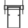 supporto tv da muro 55-100'' fino 120 kg vesa 200x200-800x600 altezza regolabile nero