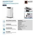deumidificatore portatile aquaria s1 24 p 02065 da 24 litri wifi integrato