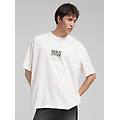 t-shirt girocollo con logo e scritte x martin garrix