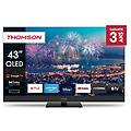 tv 43 uhd smart 4k qled t2/c2s2 google tv front speak piede (43qg6c14)