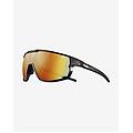 occhiali rush nero rosso con lente fotocromatica reactiv 1-3 light amplifier arancione