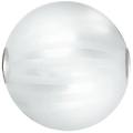 luce ambiente design plafoniera kuna 3 luci &oslash; 40 cm bianco