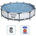 - set piscina steel pro max 366x76 cm