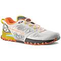bushido iii scarpe trail running uomo white/yellow/orange 45 eu