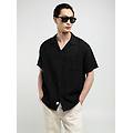 camicia relaxed fit con taschino
