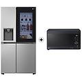 offerta kit esclusivo frigorifero side-by-side instaview classe d 635l + microonde neochef 25 litri