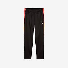 puma pantaloni calcio bambino individualliga 25 nero-arancione
