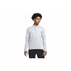 Nike Maglia Running Hzip Element Grigio Uomo L