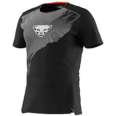 dynafit dna maglia trail running uomo black grey red xl