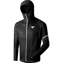dynafit giacca antivento vert wind 72 nero logo bianco xl