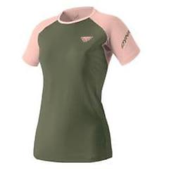 Dynafit Alpine Pro Maglia Trail Running Donna Green/pink