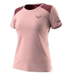 dynafit t shirt sky manica corta rosa granata donna l