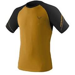 dynafit t shirt alpine pro manica corta giallo marrone l