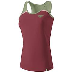 dynafit canottiera alpine pro granata verde donna l