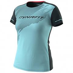 dynafit alpine 2 s/s maglia trail running donna light blue/dark blue m