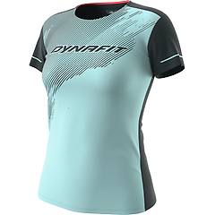 Dynafit Alpine 2 S/s Maglia Trail Running Donna Light Blue/dark