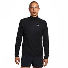 nike trail midlayer ls m maglia running uomo nero xl