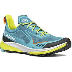 Scarpa Golden Gate Kima Rt Scarpe Trail Running Uomo Turquoise/yellow/black