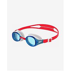 Speedo Occhialini Hydropure Rosso Bianco Con Lenti Blu