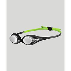 Arena Occhiali Da Sole Unisex Black-silver-green