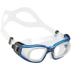 Cressi Occhialini Nuoto Galileo Glass Bianco Blu Con Lenti