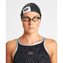 arena occhiali da sole unisex yellow copper-black