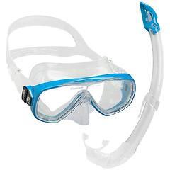Cressi Maschera E Boccaglio Onda + Mexico Per Adulti Blu