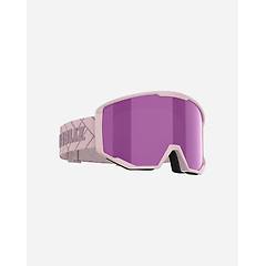 Bliz Maschera Spark Rosa Pallido Con Lente Specchiata