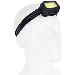 ansmann hd200b torcia a fascia led nero-grigio