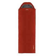ferrino sacco a pelo yukon pro sq rosso per campeggio e trekking