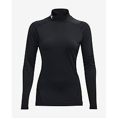 Under Armour Maglia Heatgear Compression Mock Manica Lunga Nero L