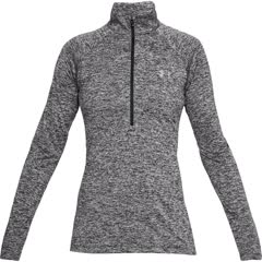 under armour felpa tech half zip grigio donna l