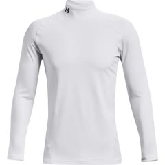 under armour maglia coldgear fitted manica lunga bianco ghiaccio l