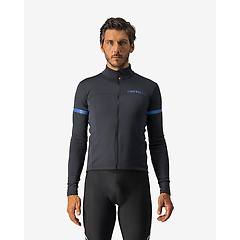 castelli fondo 2 jersey fz maglia ciclismo uomo black blue s