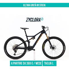 orbea rise m10 carbonio xt taglia l semi-nuova