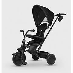 qplay elite platinum triciclo evolutivo girevole 360â° black da 10 mesi a 6 anni