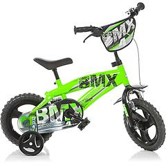 Dinobikes Bici Bicicletta Bmx Taglia 14 Verde