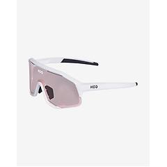 Koo Occhiali Demos Bianco Con Lente Fotocromatica Rosa