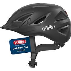 Abus Casco Bici Urban-i 3. 0 Nero Velvet Taglia S