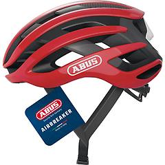 Abus Casco Bici Airbreaker Strada Rosso Taglia L