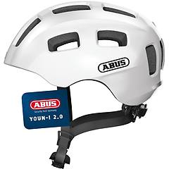 Abus Casco Bici Da Bambino Youn-i 2. 0 Bianco Perla