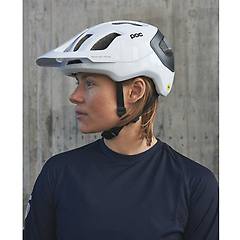 Poc Casco Axion Race Mips Bianco Nero Opaco Xs