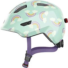 Abus Casco Smiley 3. 0 Led Blu-grigio Bambini S