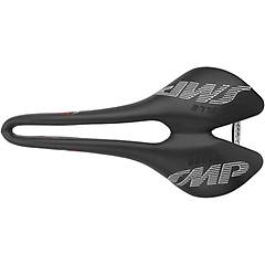 smp sella f30 in pelle e acciaio inox 19mm nero per road e offroad