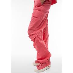 Freddy Pantaloni Cargo Da Donna In Tessuto Popeline Tinto