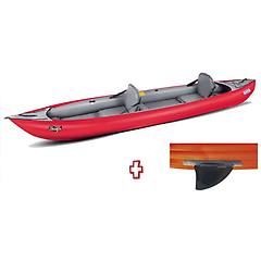 Gumotex - Canoa Gonfiabile Thaya Rossa Con Pinna 045500-r